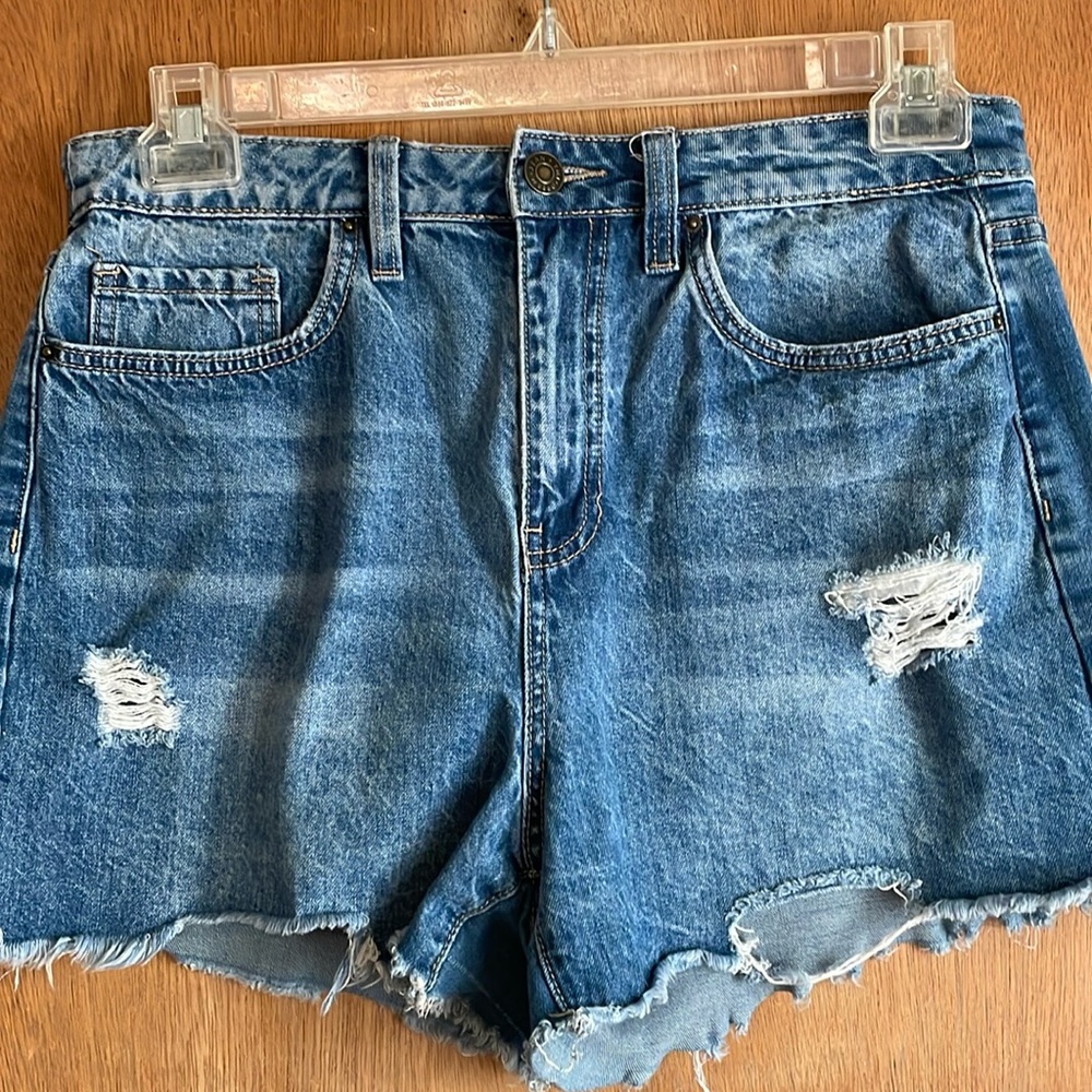 YMI Cut Off Jean Shorts Sz 13/31 Juniors